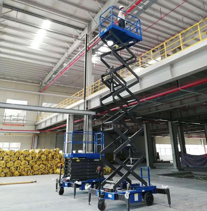 六盘水助力行走剪叉式高空作业平台